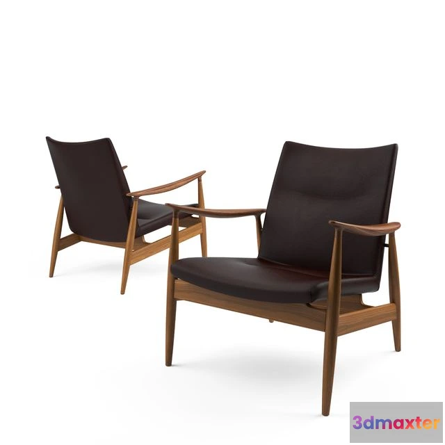 1543255 - Rivage easy chair by Ritzwell 3D Max