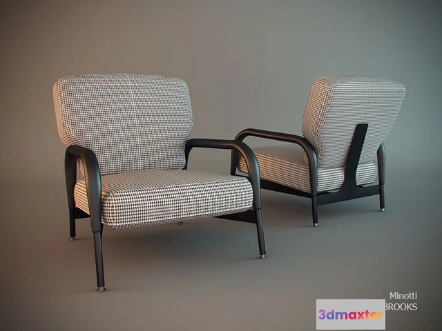 1543843 - Armchair Brooks 3D Max