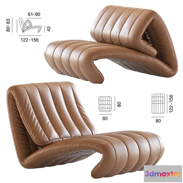 1548057 - Armchair Ds 266 3D Max