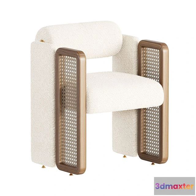 1548955 - Dining Chair WALTER 3D Max