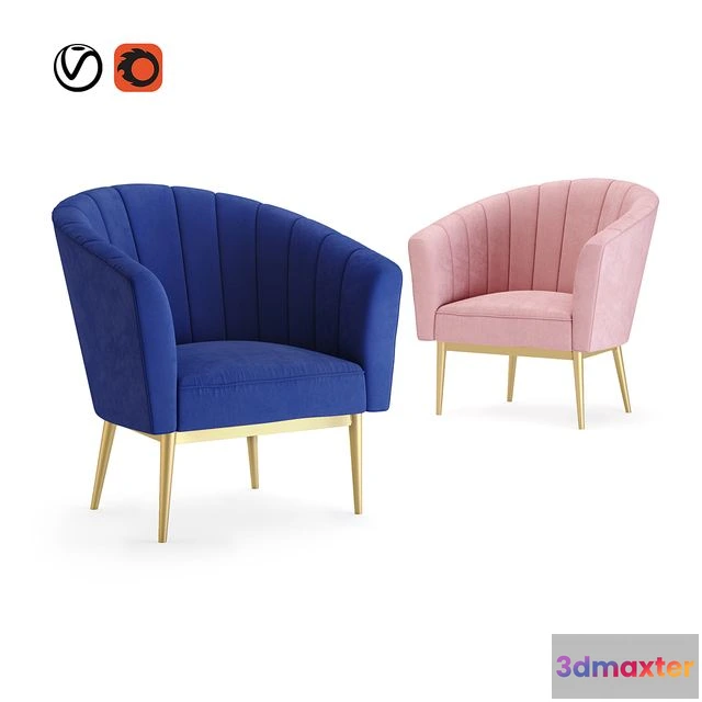 1549129 - Kester armchair 3D Max