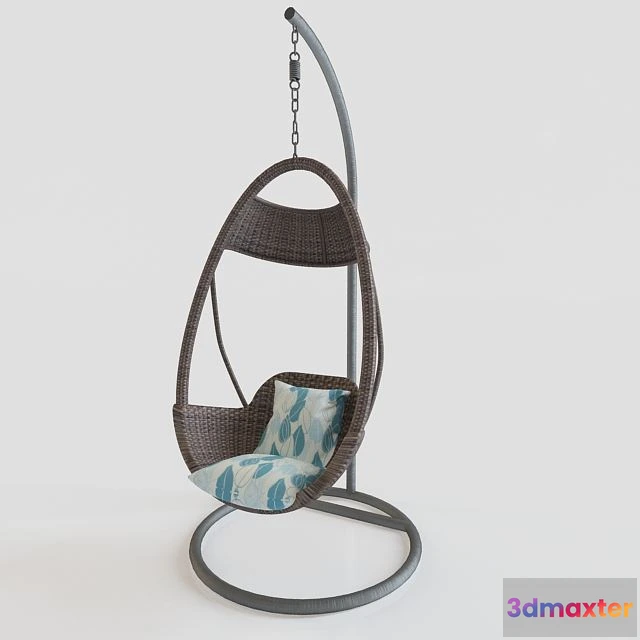 1550177 - Rear swing-arm chair 3D Max