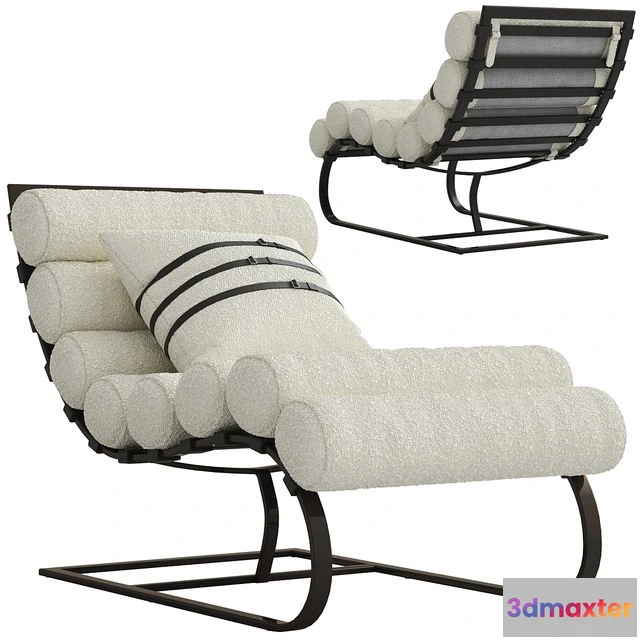 1550901 - Coco Republic La Croix Chaise 3D Max