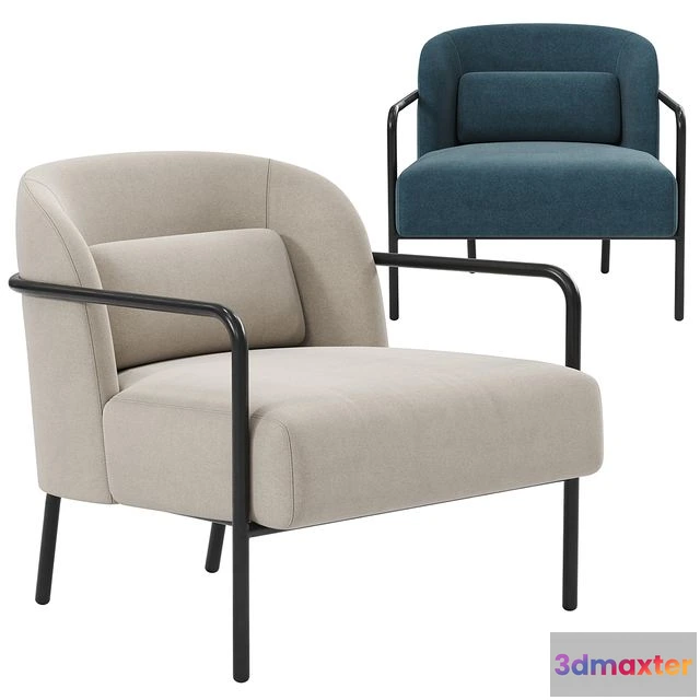 1551893 - MAD Circa Lounge Chair 3D Max