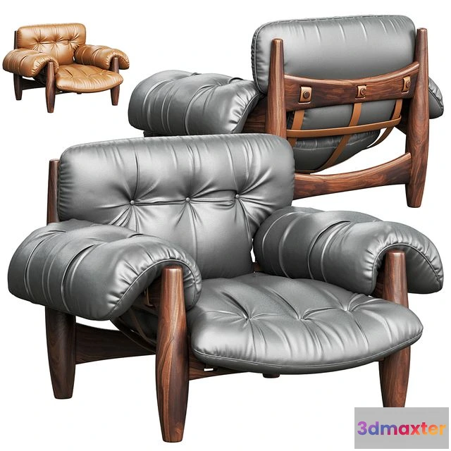 1552007 - Mole Lounge Armchair 3D Max