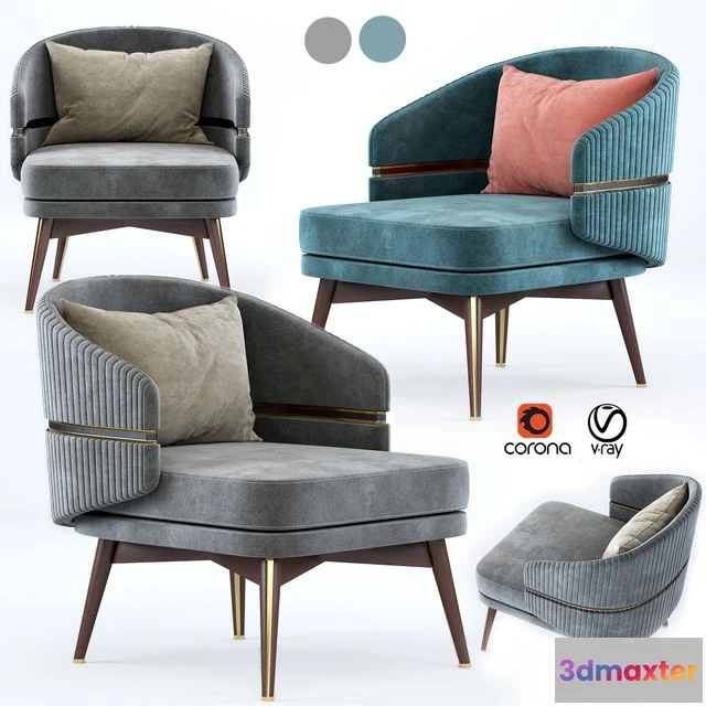 1553025 - Aster billy chair 3D Max