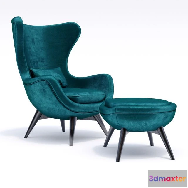 1553329 - High IDA chair from Hamilton Conte 3D Max