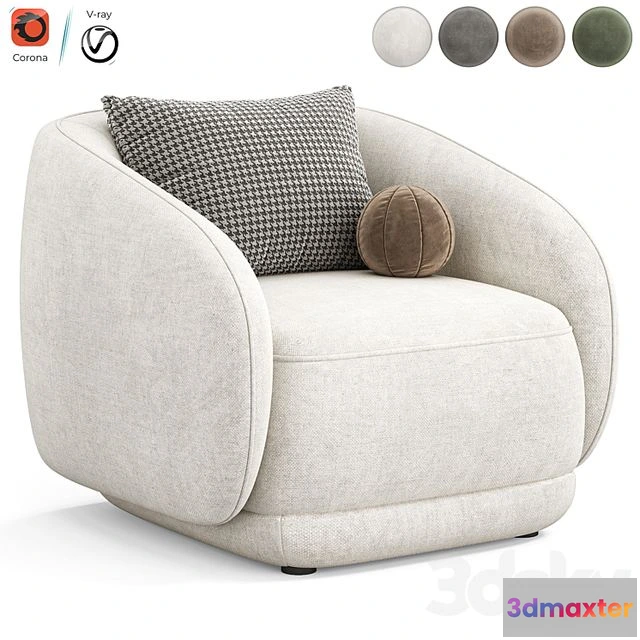 1553831 - Bolzano Chair by Boconcept 3D Max