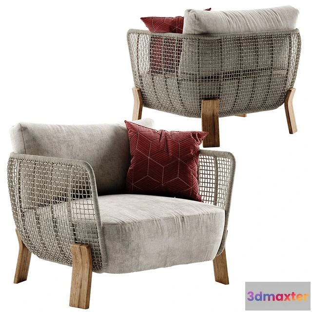 1554635 - Talenti argo armchair 3D Max