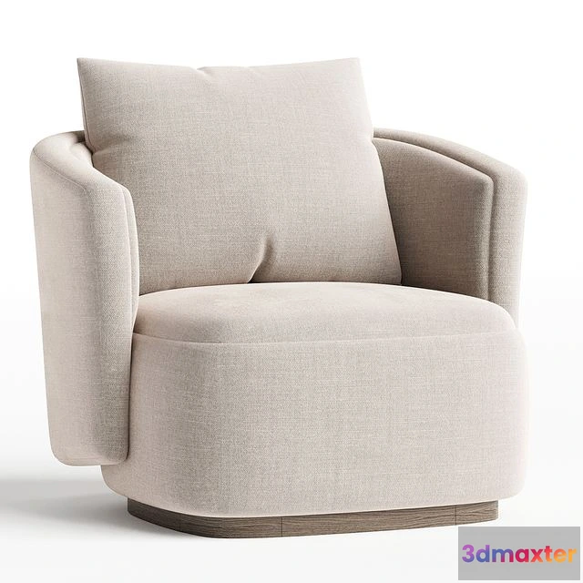 1555251 - CASPIA ARM CHAIR 3D Max