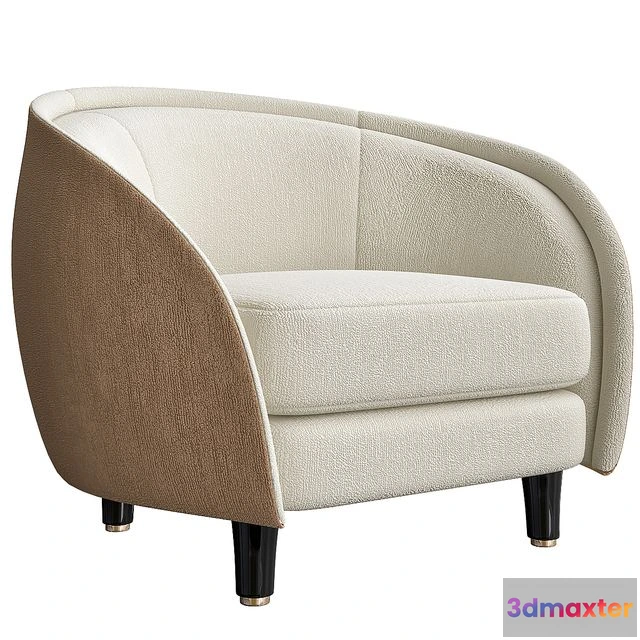 1555597 - Revers Lounge Chair by Gubi 3D Max