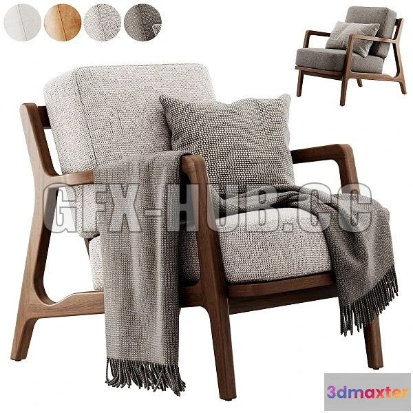 1556759 - Verity Lounge Chair by Poly and Bark 3D Max