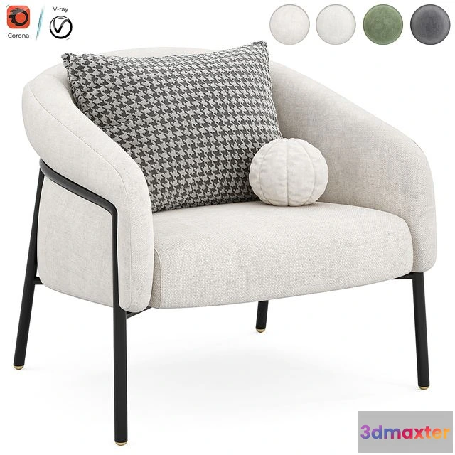 1556883 - Belly Armchair by Rjliving 3D Max