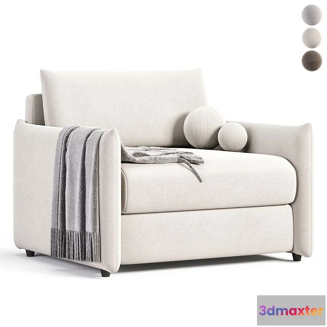 1557201 - Freedom 2.0 Armchair bed Ditre Italia 3D Max