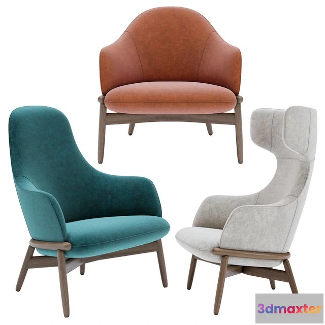 1557345 - Herman Miller Reframe Lounge Seating 3D Max