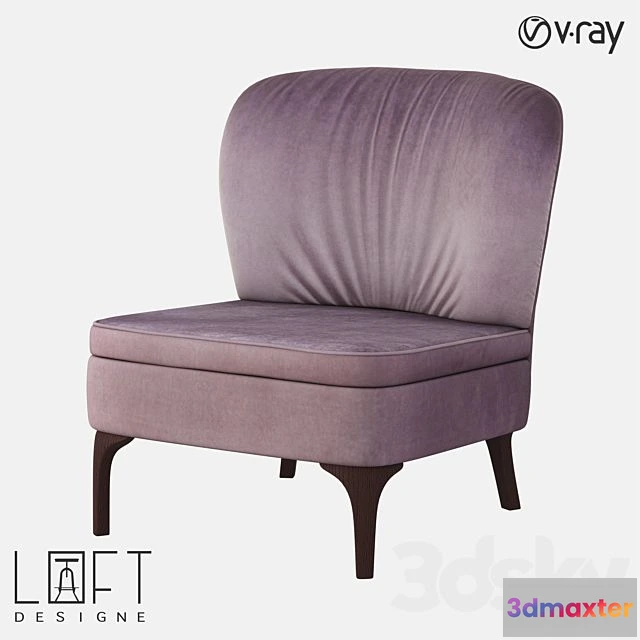 1558649 - Armchair LoftDesigne 32809 3D Max