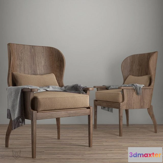 1559221 - Chair beaumont 3D Max