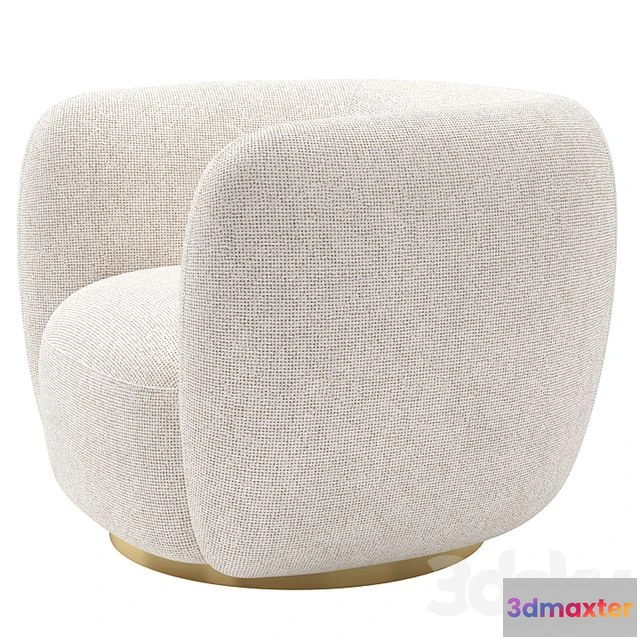 1560795 - Swivel Chair Roxy Eichholtz 3D Max