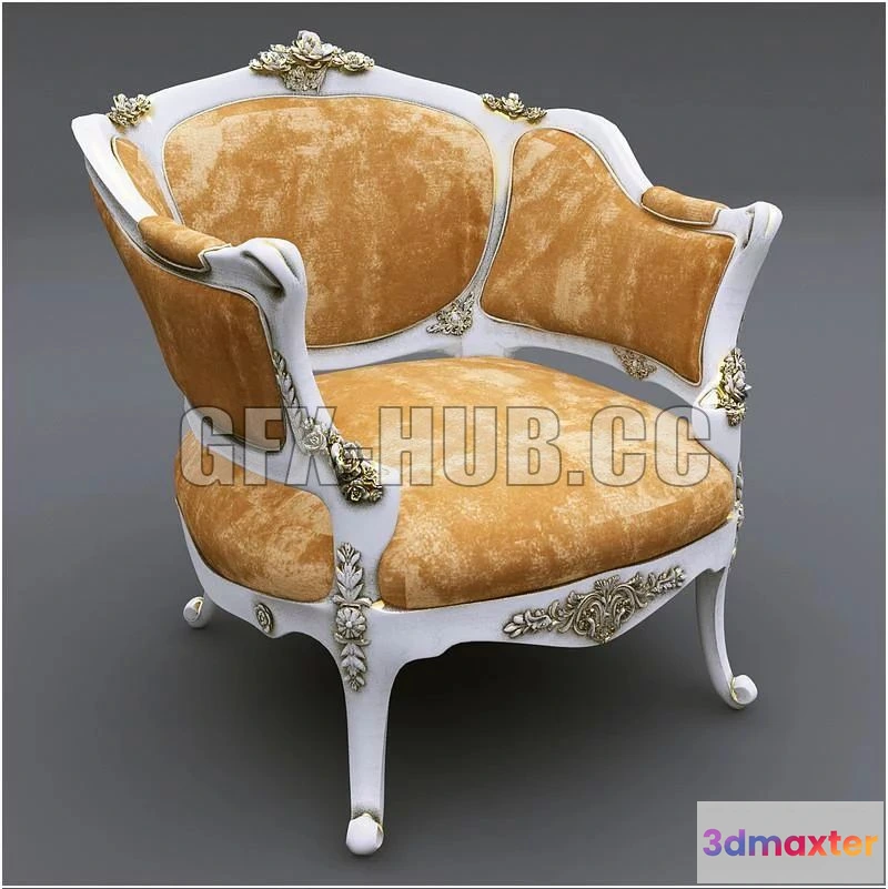 1560958 - Armchair 002 3D Max