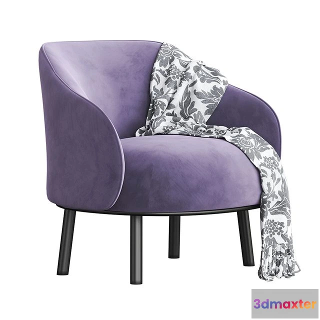 1562546 - Armchair Natuzzi Botanic 3D Max