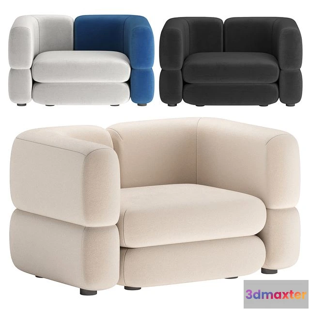 1562767 - Armchair Brera 3D Max