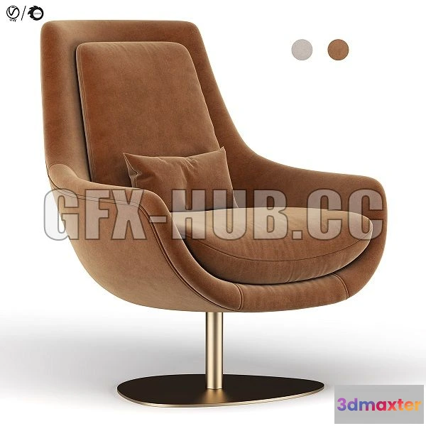 1563551 - Elba Armchair 3D Max