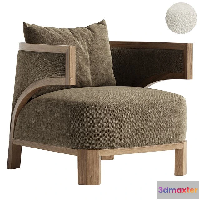 1563597 - Armchair Villa 3D Max