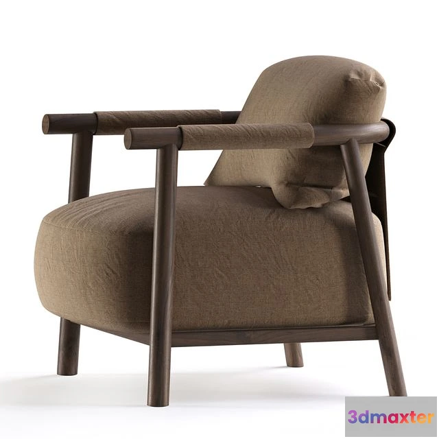 1563896 - Armchair brown 3D Max