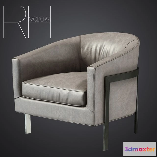 1564235 - RH REGINALD LEATHER CHAIR 3D Max