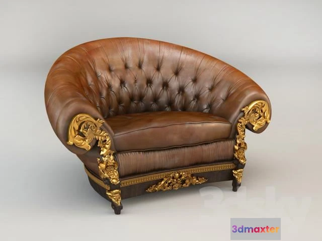 1564239 - Riva Armchair 3D Max