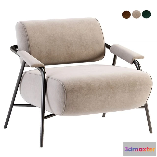 1568196 - ARMCHAIR By Potocco 3D Max