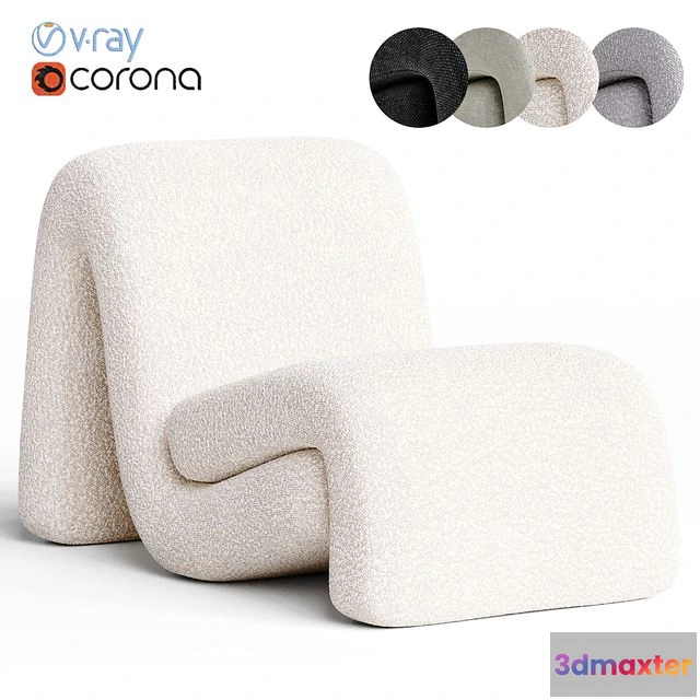 1568198 - Armchair Curve 3D Max