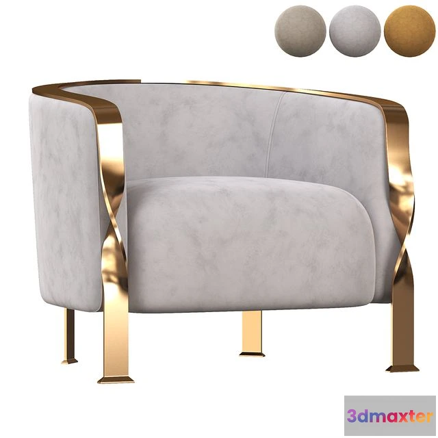 1568712 - Rugiano_Paris_Armchair 3D Max