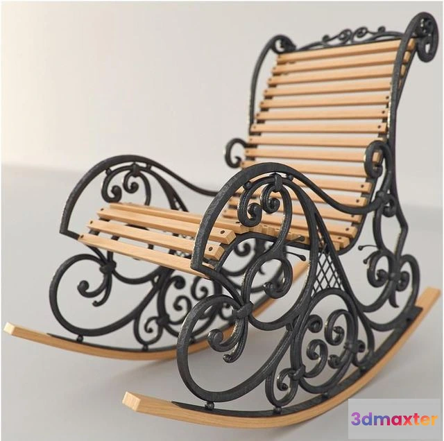 1569350 - Rocking chair 3D Max