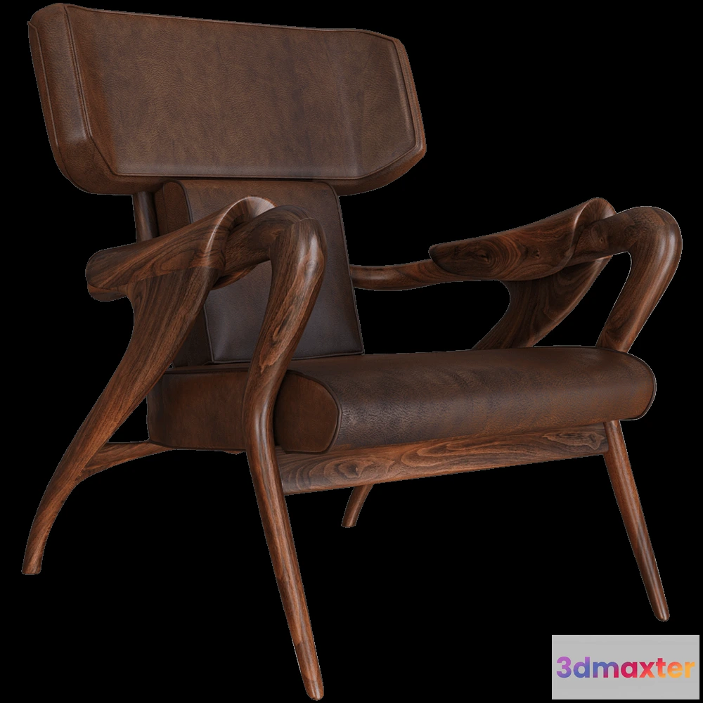 1609620 - Agrippa - Armchair Isadora 3D Max