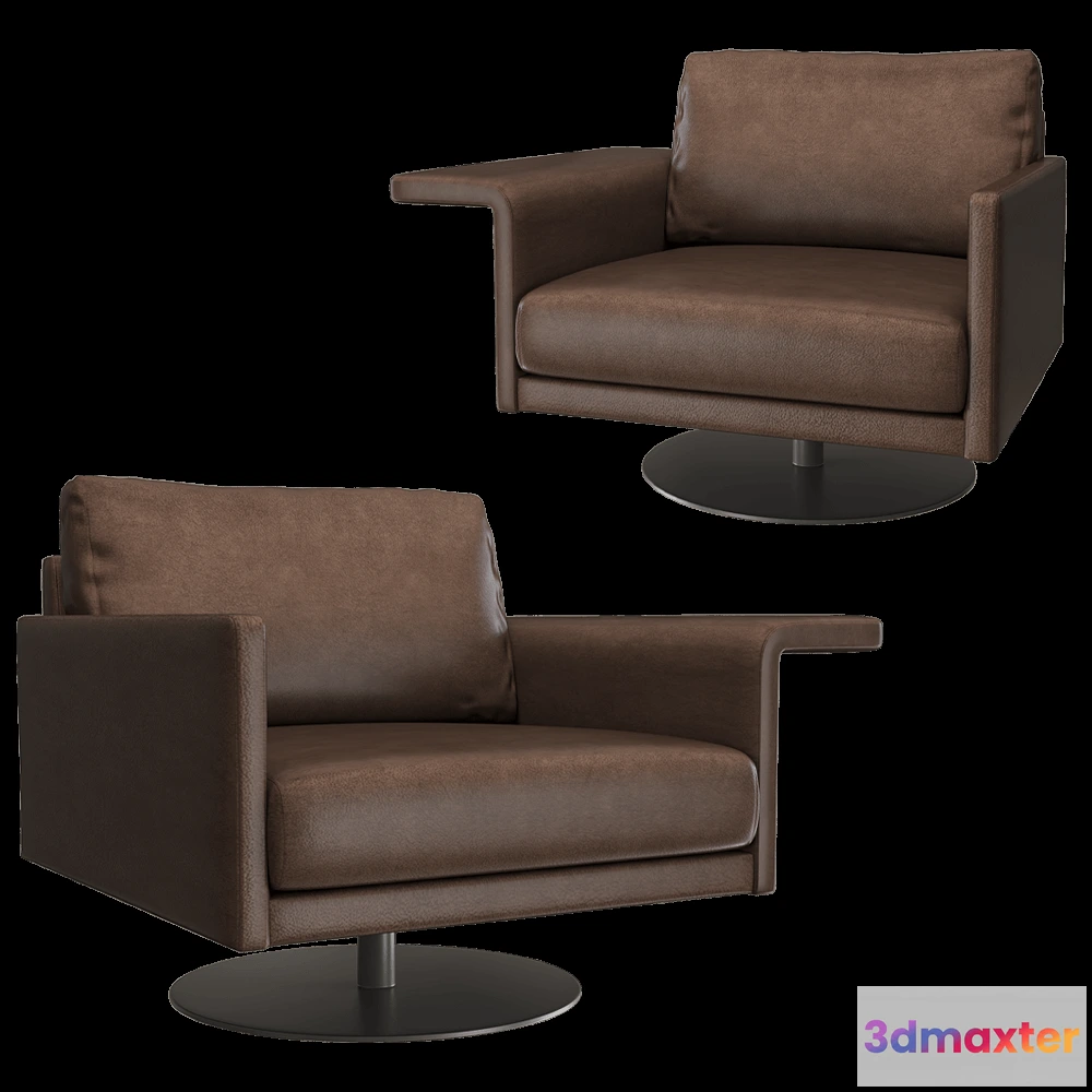 1609736 - B&T Design - Armchair Mabel Comfort 3D Max