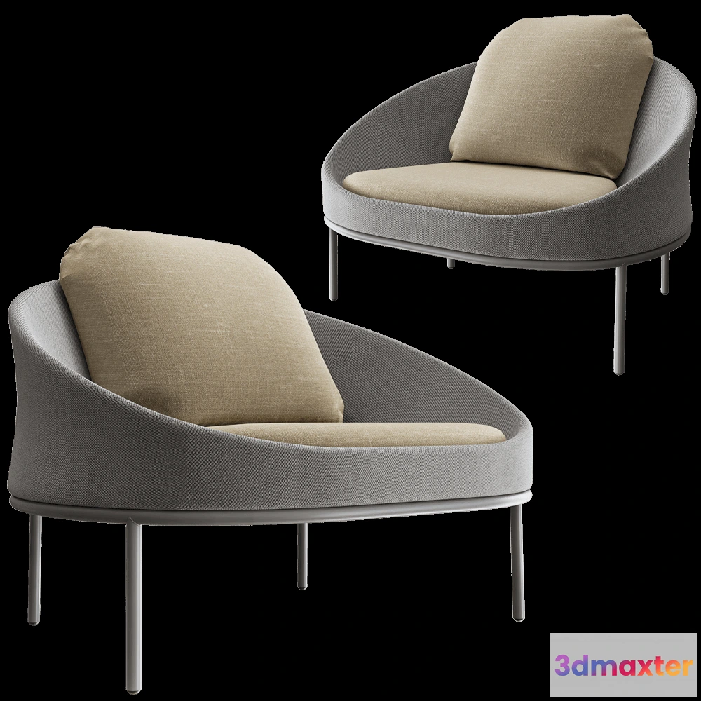 1609744 - B&T Design - Armchair Dor 3D Max