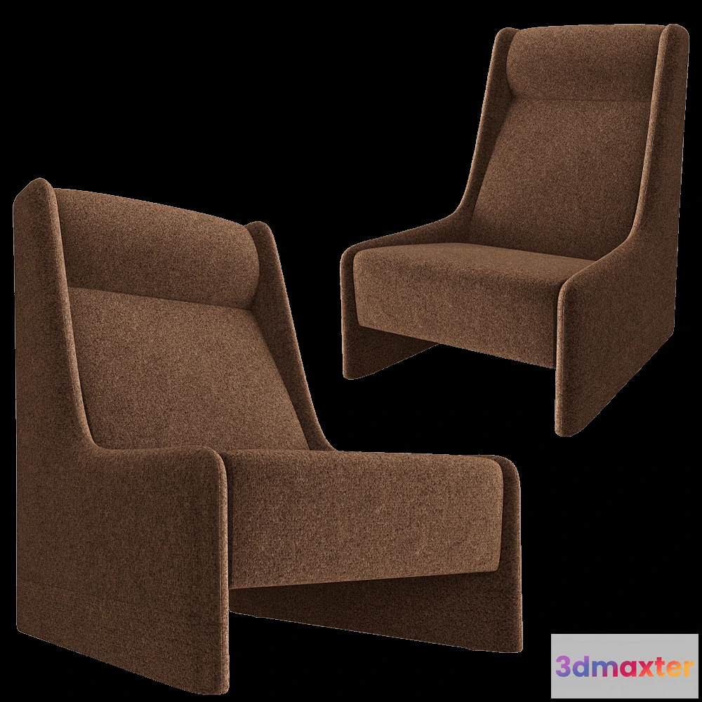 1609746 - B&T Design - Armchair Jasper 3D Max
