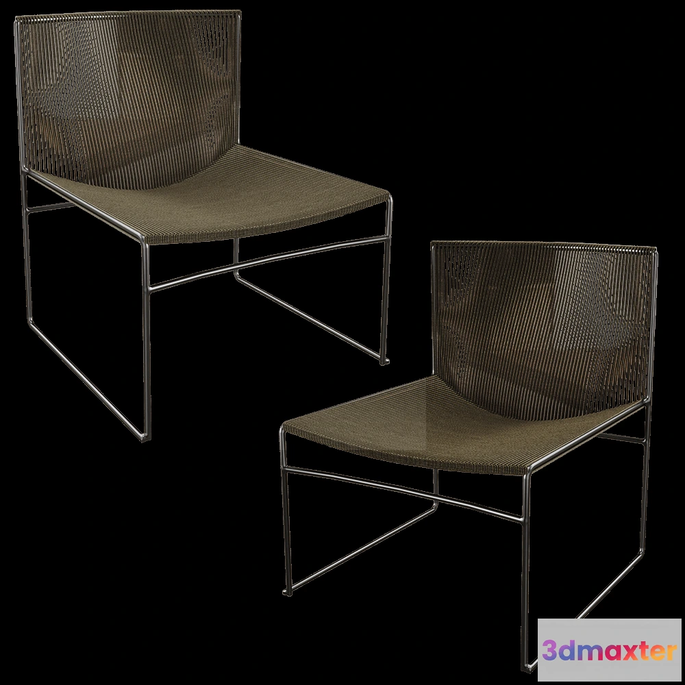 1609808 - Bebo Objects - Armchair Lyre 3D Max