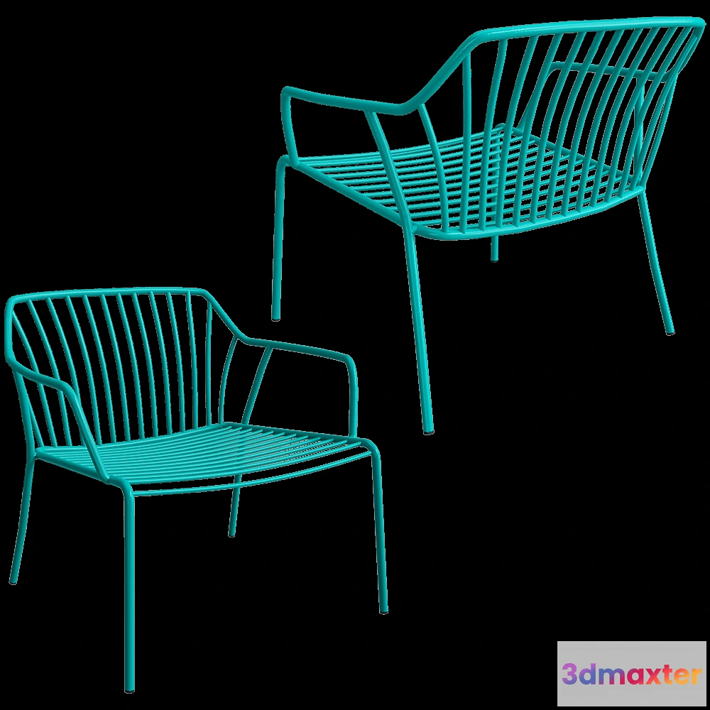 1609938 - Castil - Lounge chair Ada 3D Max