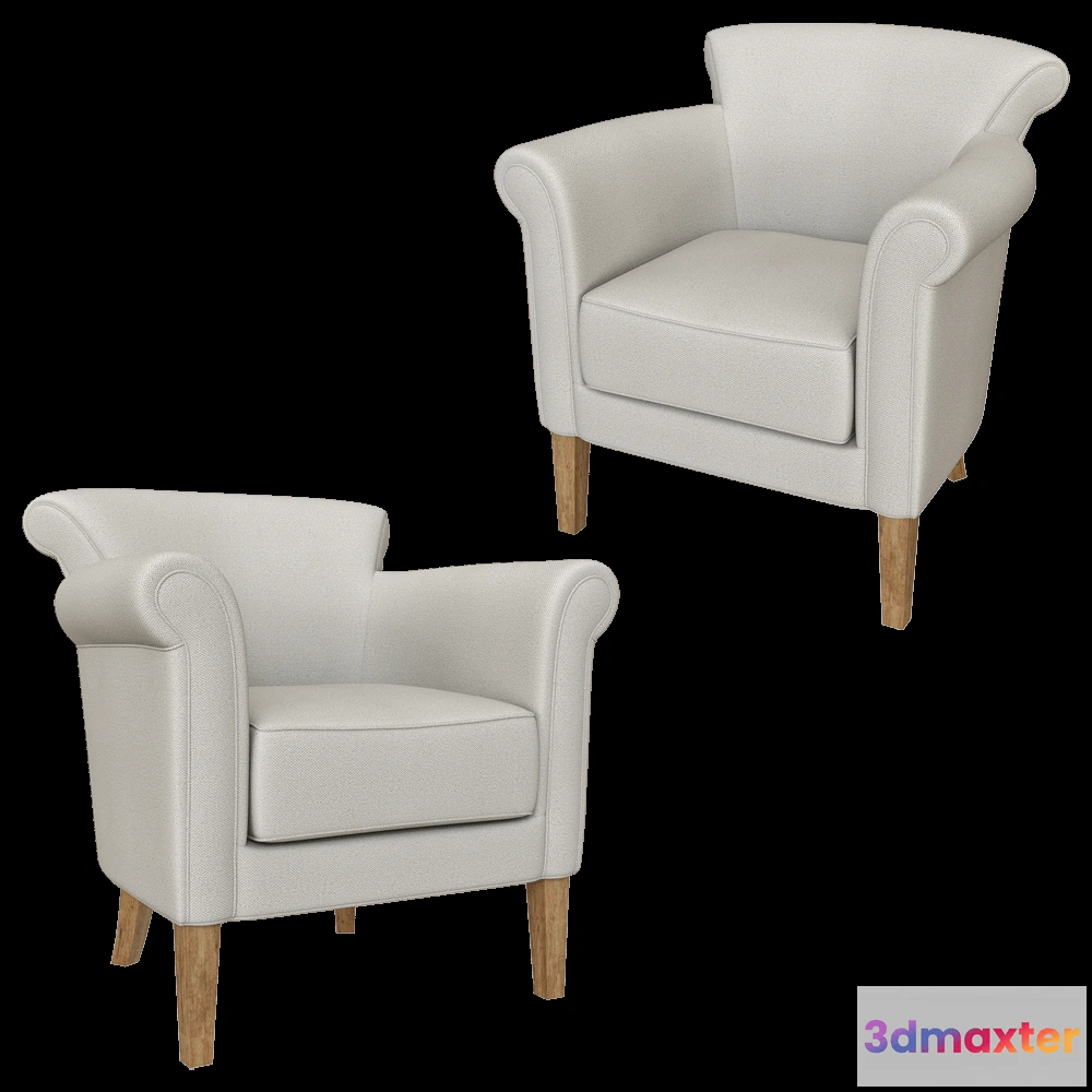 1610060 - CorsaStyle - Armchair Denver 3D Max