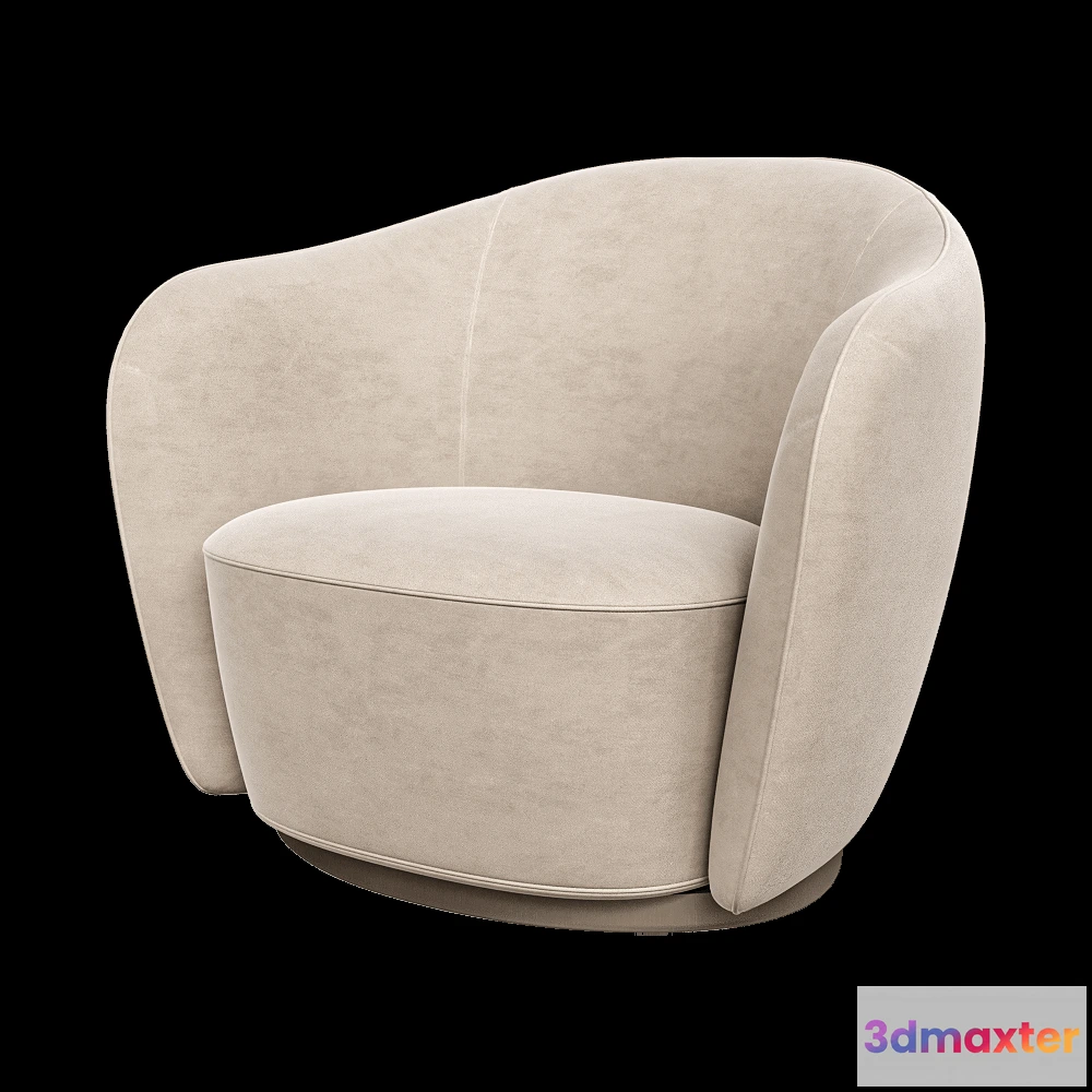 1610094 - CPRN HOMOOD - Armchair Isabel 3D Max