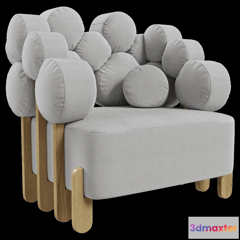 1610138 - DOFII - Armchair Ikra 3D Max