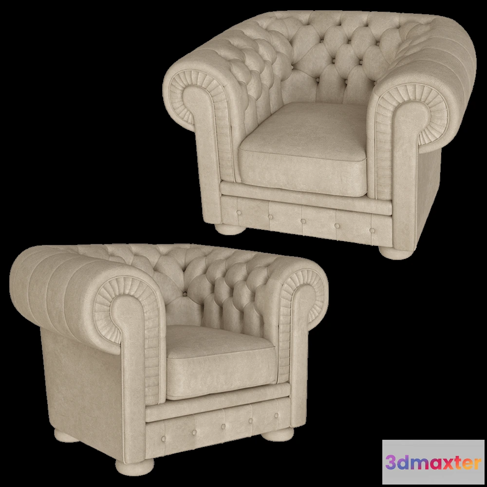 1610142 - Doimo Salotti - Armchair Poltrona 3D Max