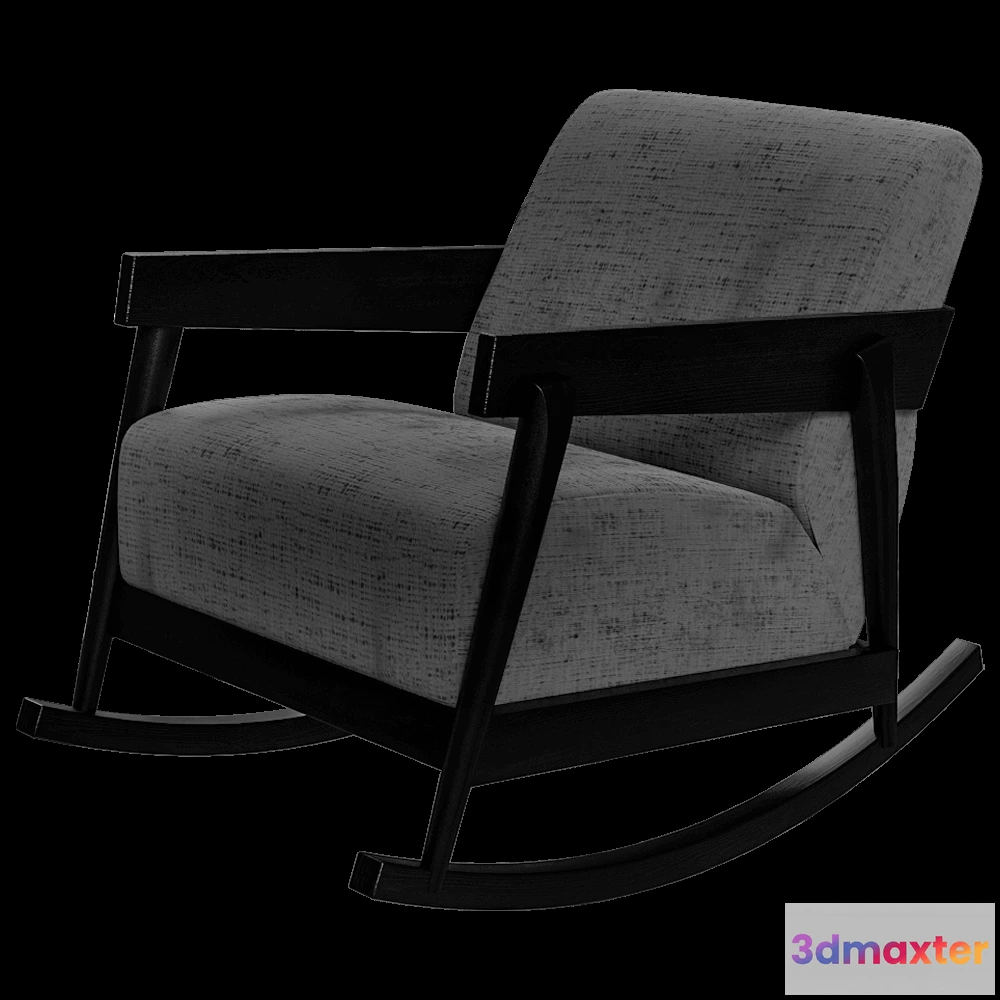 1610272 - Gervasoni - Rocking chair Brick 3D Max