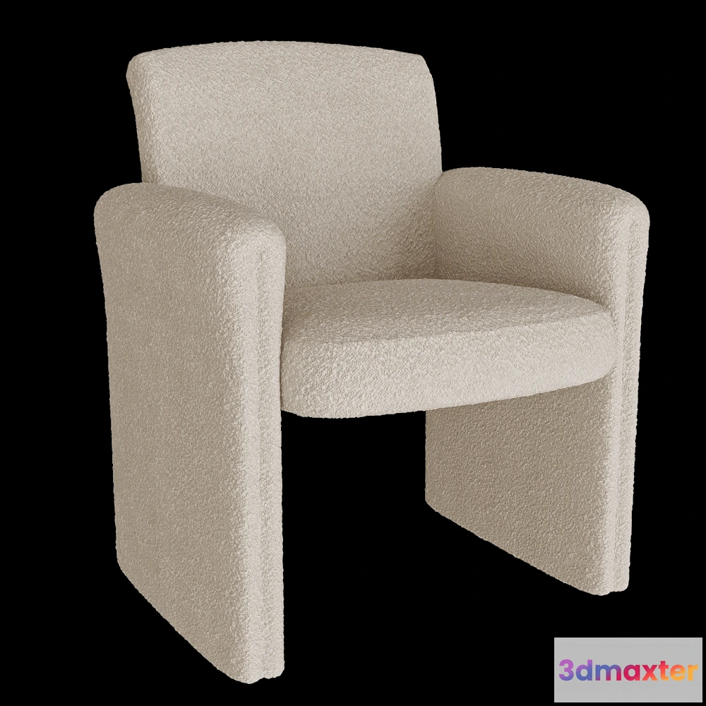 1610366 - IL Loft  - Armchair Quentin 3D Max