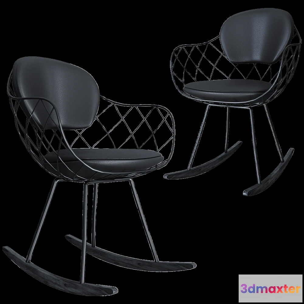 1610542 - Magis - Rocking chair Pina 3D Max