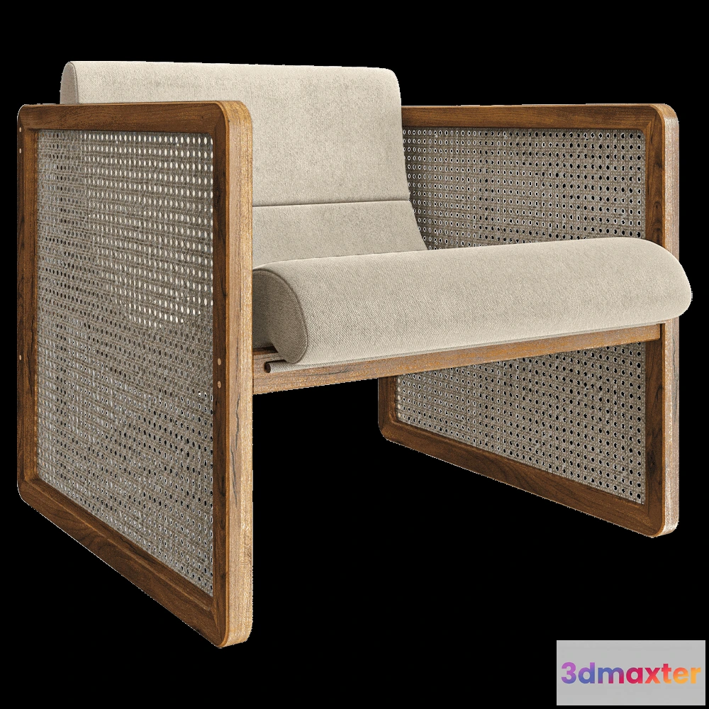 1610546 - Manual mode - Armchair Rattan 3D Max