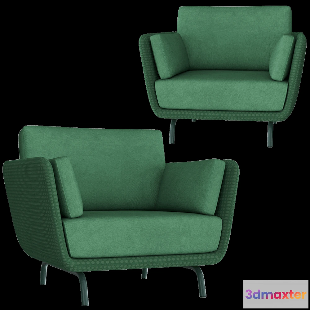 1610622 - MISSANA - Sofa Swan 3D Max