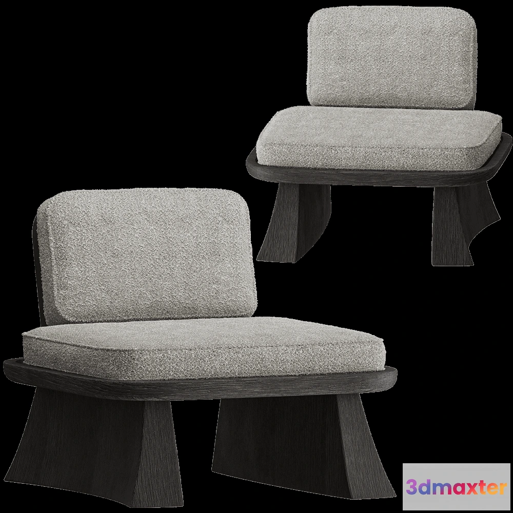 1610656 - Modenature - Armchair SANDCASTLE 3D Max